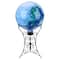 11.25" Black Ornate Standing Garden Gazing Ball Stand